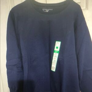 Just my size navy ladies sweatshirt 2X NWT
